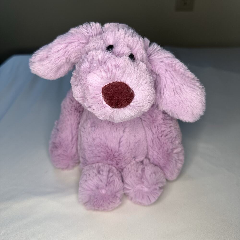 Puddles the Dog Aurora Plush light purple Lopsie Puppy Soft Stuffed Animal 8”